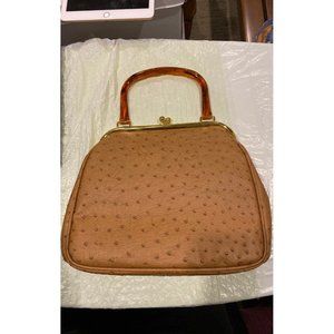 Vintage faux Ostridge Purse